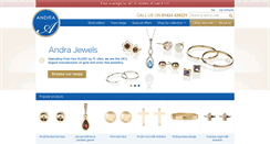 Desktop Screenshot of andrajewels.com